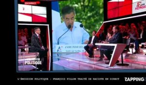 L'émission politique : François Fillon traité de raciste en direct (Vidéo)