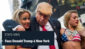 Un faux Donald Trump provoque la cohue à New York