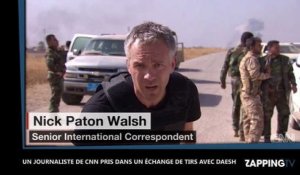 Bataille de Mossoul : Un journaliste de CNN pris dans une fusillade avec Daesh, les images chocs (Vidéo)