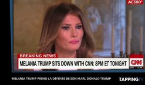 Donald Trump : Sa femme Melania Trump prend sa défense et attaque les médias (Vidéo)