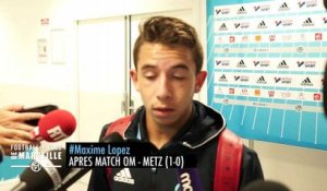 OM - Metz (1-0) : La réaction de  Maxime Lopez