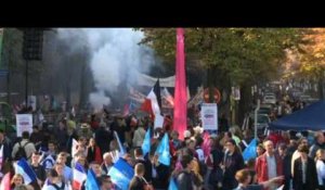 Paris : des milliers de personnes pour la Manif pour tous