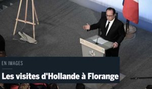 Retour en images sur les visites et les promesses de Hollande à Florange depuis 2012