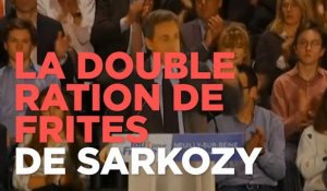 La double ration de frites de Sarkozy pour ceux qui ne mangent pas de porc 