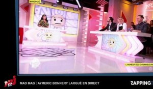 Mad Mag : Aymeric Bonnery largué en direct et par téléphone à cause d'Ayem (Vidéo)