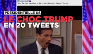 Le choc Trump en 20 tweets terrifiés