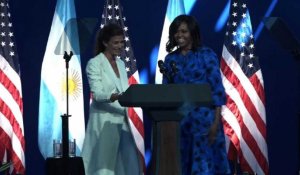 Michelle Obama aux Argentines: "faites entendre vos voix"