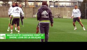 Zap foot du 23 mars: Marcelo et Casemiro s'éclatent à l'entraînement, Ribéry fait le show, une reprise incroyable au futsal etc.