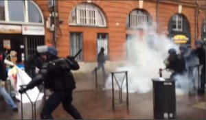 Loi Travail : de violents affrontements à Rennes, Toulouse et Nantes