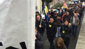 Manifestation contre la loi travail à Châteaubriant 