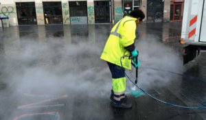 Nantes s'éveille après la manif