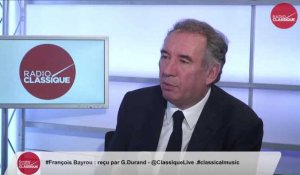 François Bayrou, "Il y a une guerre de deux gauches au sein du gouvernement"