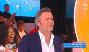 TPMP - Julien Courbet embrasse Jean-Michel Maire