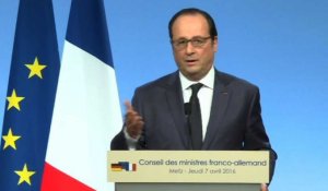 Hollande promet de poursuivre les sociétés qui fraudent