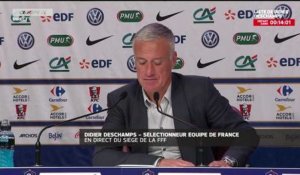 Didier Deschamps dévoile sa liste des 23 : N'golo Kanté sélectionné, pas Valbuena ni Benzema