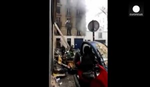 Explosion au gaz dans un immeuble de Paris, 17 blessés