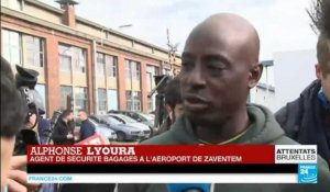 Attentats à Bruxelles : "il a crié des mots en arabe, et j'ai entendu une détonation"