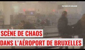 Attentats à Bruxelles : scènes de chaos à l'intérieur de l'aéroport de Zaventem