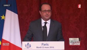 François Hollande : "C'était l'Europe qui était visée"