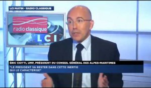 Eric Ciotti (UMP) : "Je récuse l'action de Manuel Valls"