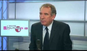 François Bayrou : "L'idée de faire du crédit d'impôt est une usine à gaz"