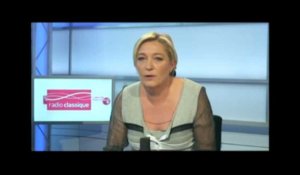 Marine Le Pen : Jérôme Cahuzac ne peut pas rester ministre du Budget