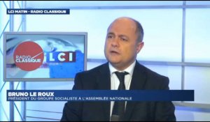 Bruno Le Roux: "Je ne souhaite pas qu'il y ait capitulation sur l'Écotaxe"