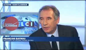 François Bayrou : " Si Alain Juppé peut être élu Président de la République, je serai heureux de l'aider"