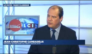 Jean-Christophe Cambadélis : "Nous ne sommes pas dans l'échec, nous sommes dans la difficulté"