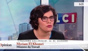 Myriam El Khomri : « Il n'y a aucune difficulté. Je pense que nous aurons une majorité »