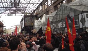 Début de la manifestation à Nantes