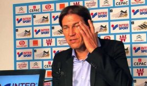 OM - Rudi Garcia: "Caen va être une équipe difficile à jouer"