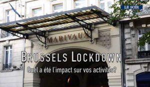 Brussels lockdown : Hôtel Marivaux, quel a été limpact sur vos activités