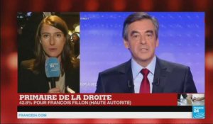 Primaire de la droite : au QG de François Fillon, "on y croit déjà", on est "très confiant, très serein"