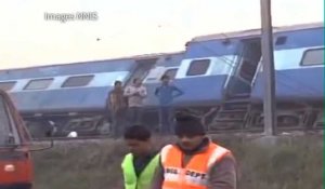 Une centaine de morts dans un déraillement de train en Inde