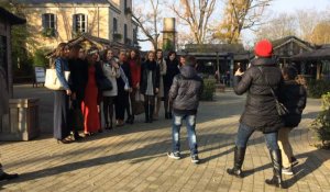 Les dix candidates au titre de Miss Prestige Pays de la Loire réunies au zoo 