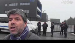 A Rennes, ils manifestent contre l'inauguration du nouveau siège du RSI qui a couté 10 millions d'euros