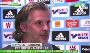 La réaction de Labrune après OM-Rennes