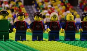 La finale Barca-Juve reproduite en Lego !