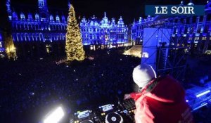 Le ShowCase de Lost Frequencies sur la Grand-Place de Bruxelles
