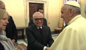 Vatican: Rencontre entre le pape et Martin Scorsese