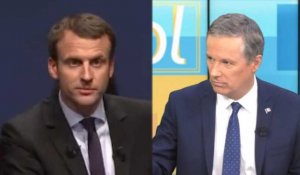 Macron est "cohérent mais une marionnette des puissances de l'argent"