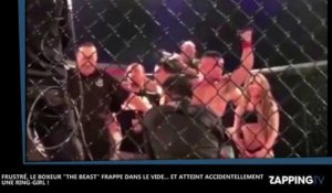 MMA : Furieux après une défaite, un boxeur frappe une ring girl au visage (Vidéo)