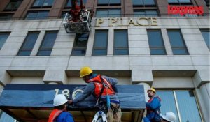New York: des habitants font retirer le nom Trump de leur immeuble
