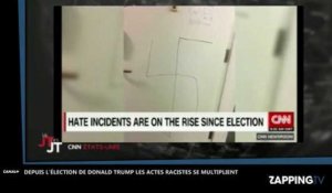 Donald Trump président : Les actes racistes, antisémites et homophobes se multiplient (Vidéo)