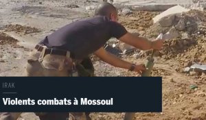 Embarqué avec les forces irakiennes dans de violents combats à Mossoul