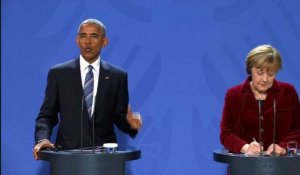 Obama:Merkel a été "une partenaire extraordinaire"