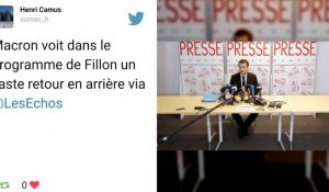 Emmanuel Macron tacle François Fillon