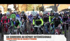 Cyclo-cross - Interrégionaux 2016 à Houdain - Alexandre Baillet et Nicolas Le Besq vainqueurs à Houdain