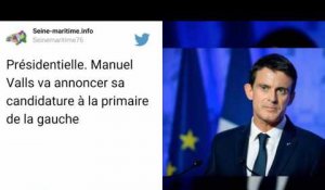 Présidentielle: Manuel Valls annoncera sa candidature à 18h30